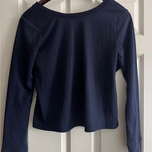 Under Armour Women's Dark Blue Long Sleeve Tee